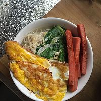 葱花鸡蛋面的做法图解5