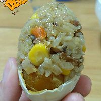 五彩糯米蛋的做法图解8