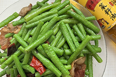 豇豆炒五花肉