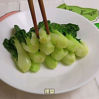 白灼奶白菜的做法图解3