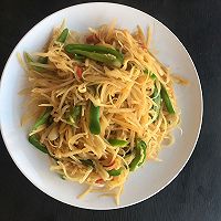 青椒土豆丝的做法图解9