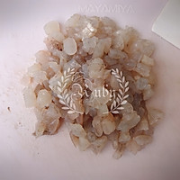 鲜嫩多汁｜百花（虾仁）杏鲍菇的做法图解2