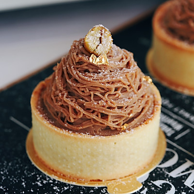 法式经典甜点：蒙布朗栗子塔
