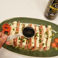 #肉食主义#荠菜香培根蒸肉酿豆腐的做法图解10