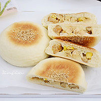 日式鸡肉玉米包的做法图解12