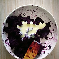 芝士焗紫薯泥的做法图解2