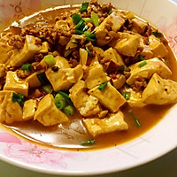麻婆豆腐简易版的做法图解4