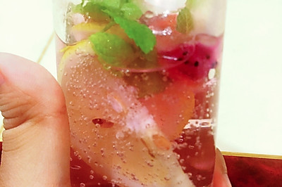 夏日特饮——果丁柠檬气泡水
