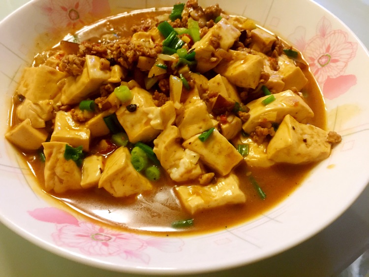 麻婆豆腐简易版的做法图解4