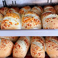 #奈特兰草饲营养美味#芝士烤肠面包的做法图解9