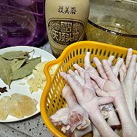 天顶头抽炆鸡爪的做法图解1
