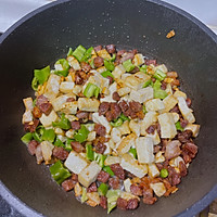 超级下饭菜：辣椒豆腐炒肉的做法图解5