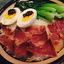 腊肉煲仔饭