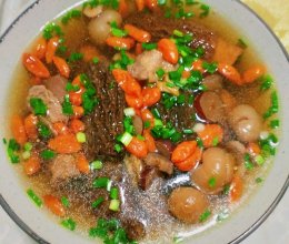 养生食补季 — 鲍鸽羊菌汤的做法