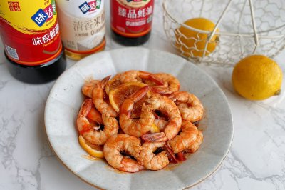 酸辣柠檬虾