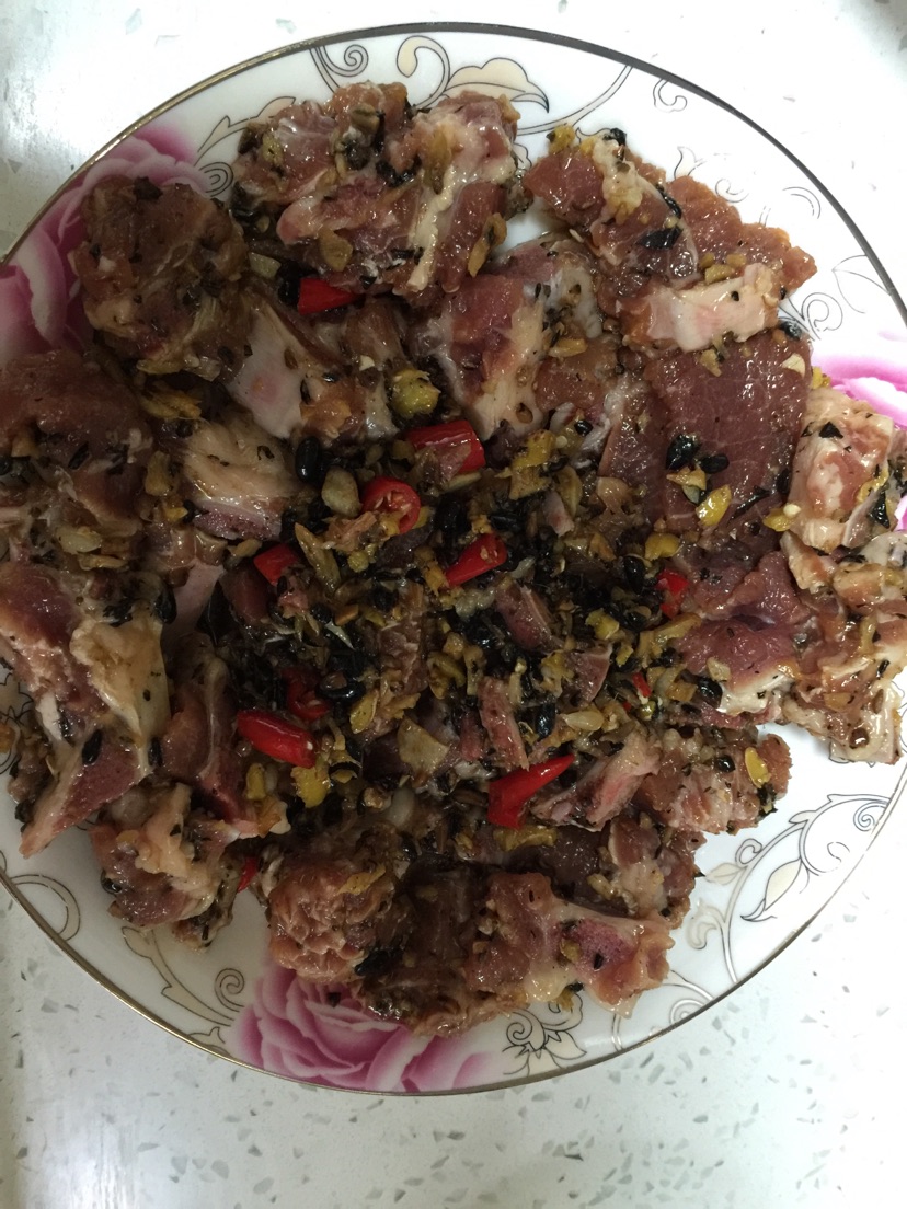豆鼓蒸排骨的做法图解4