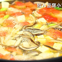 番茄香菇炖豆腐  宝宝餐单的做法图解5