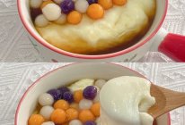 红糖水芋圆牛奶麻薯的做法