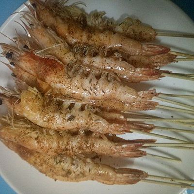 懒人烤大虾