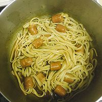 咖喱香肠意面的做法图解6