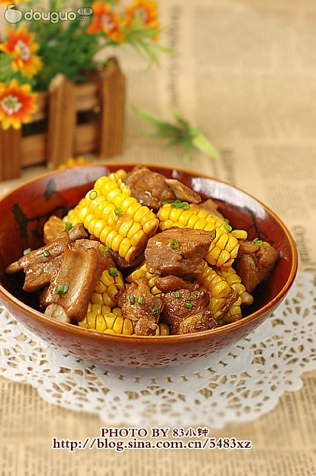玉米烧排骨