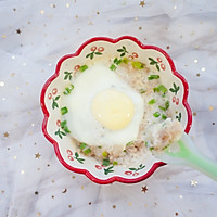 鸡蛋蒸肉饼·辅食的做法图解7