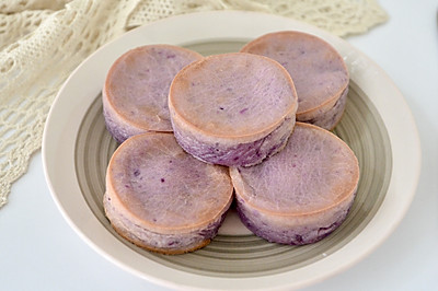 紫薯粑粑糕