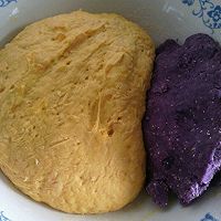 紫薯南瓜卷的做法图解6