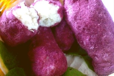 紫薯炼乳球