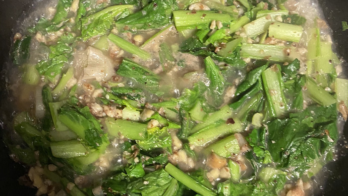 花生碎小白菜