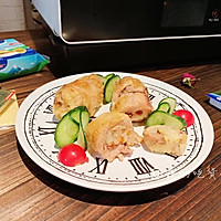 芝士糯米鸡肉卷的做法图解21