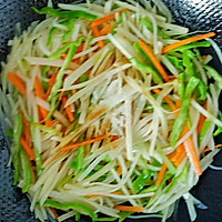 素炒三丝的做法图解6