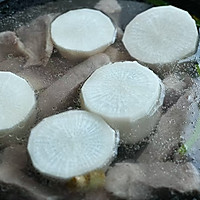 白萝卜炖牛腩，秋日下火煲汤的做法图解6