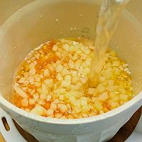果蔬玉米碴粥 8+宝宝辅食的做法图解5