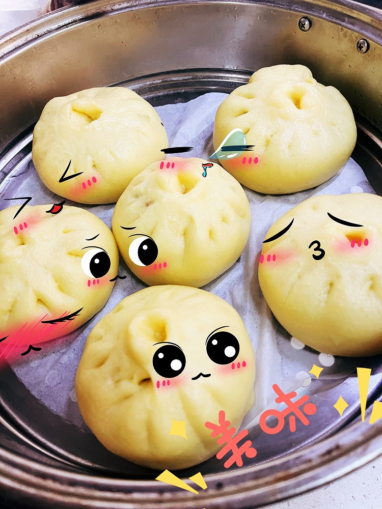 外婆菜包子的做法