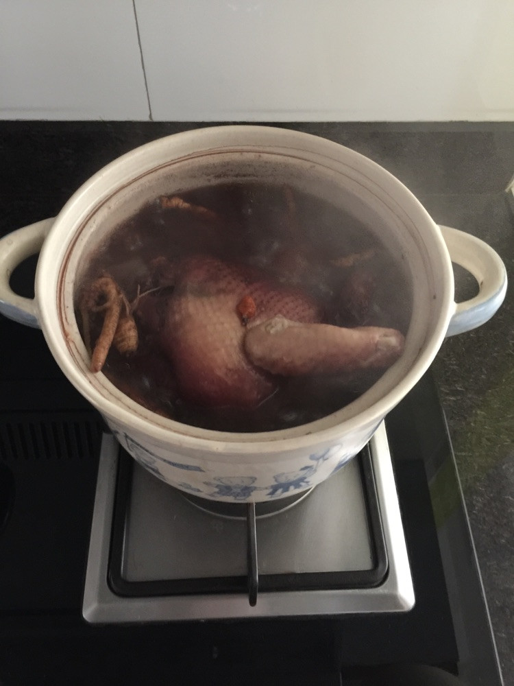 参鸡汤的做法