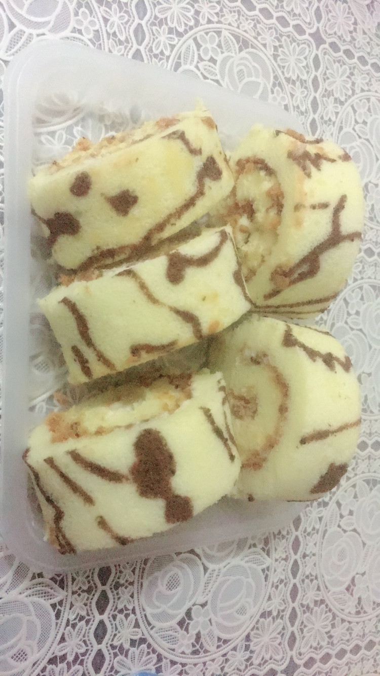 虎皮蛋糕卷的做法