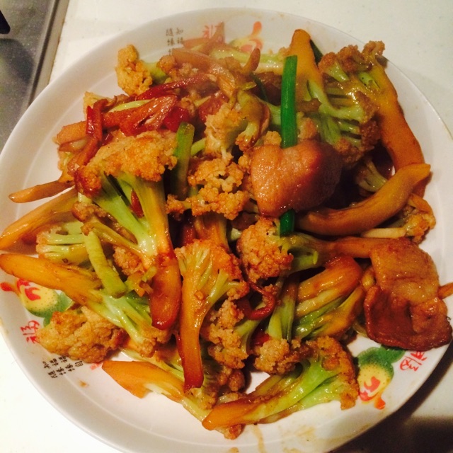 干锅菜花