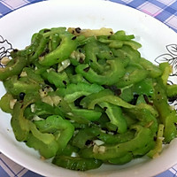 清炒苦瓜的做法图解5