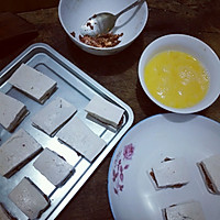 鸡蛋豆腐肉盒的做法图解2