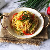 好看又好吃的醋溜土豆丝的做法图解9