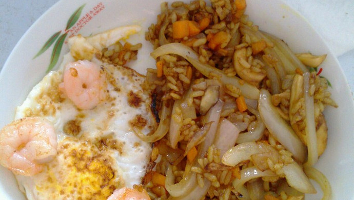 什锦蔬菜咖喱饭