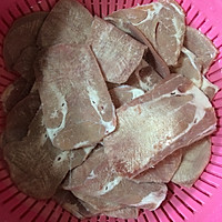 牛舌煨杏鲍菇的做法图解1