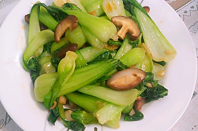 香菇遇上青菜
