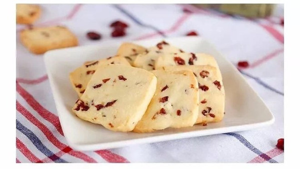 蔓越莓黄油饼干 | 快手小饼干 酸酸甜甜