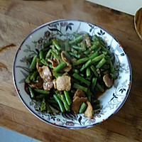 肉炒豇豆的做法图解7