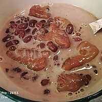 红豆西米鱼胶炖奶的做法图解7