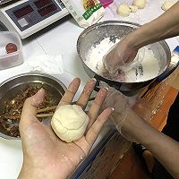 肉饼面粉饼的做法图解5