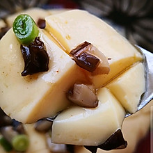 自制香菇卤汁日本豆腐