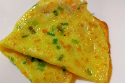 葱花鸡蛋饼